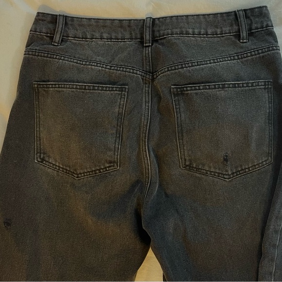 Black denim mom jeans - Picture 3 of 3